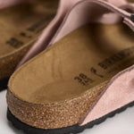 Sandalo donna Arizona in suede rosa 1031651 PINK BIRKENSTOCK 