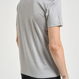 T-shirt uomo girocollo grigio chiaro SH000760 SILVER ACCADEMIE TESSILI 