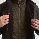Gicca uomo in cotone cerato Ogston oliva MWX0700 OL51 BARBOUR 