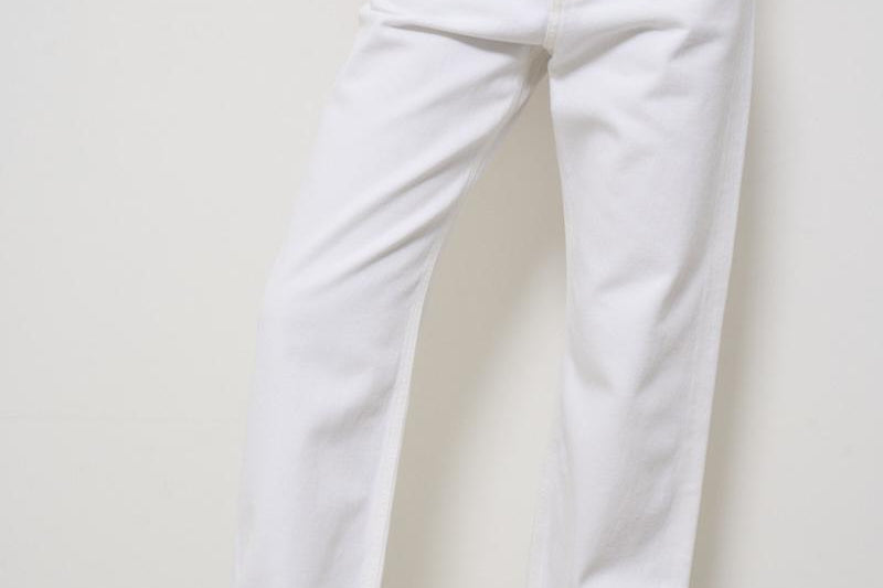 Jeans donna bianco Fran A9157 fran1183 AGOLDE 