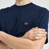 T-shirt uomo girocollo blu TH2827 166 LACOSTE 