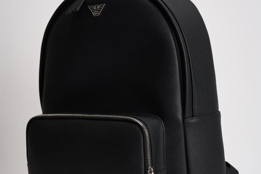 Zaino uomo in ecopelle nero Y4O250 Y138E81072 EMPORIO ARMANI 