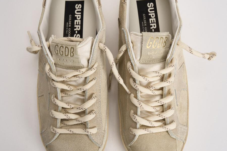 Sneakers donna Super Star grigio chiaro GWF00101 F00809415647 GOLDEN GOOSE 