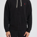 Felpa uomo con cappuccio nera 710813297 001 RALPH LAUREN 