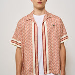 Camicia uomo monogram rosa CH9094 F9I LACOSTE 