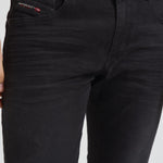 Jeans uomo D-Strukt neri A03562 DBT02 DIESEL 