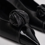 Ballerina donna a punta nera 115979100 BLACK100 ROTATE 