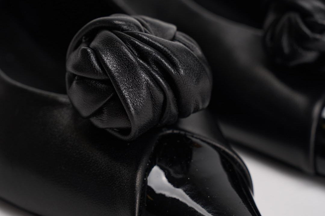 Ballerina donna a punta nera 115979100 BLACK100 ROTATE 