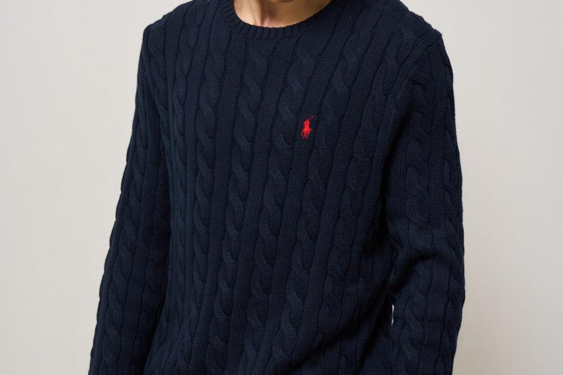 Maglia uomo blu girocollo 710775885 001 RALPH LAUREN 