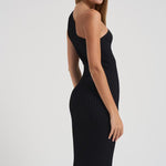 Abito midi monospalla donna KELLIE BLACK IRO 