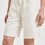 Bermuda donna in denim bianco LEA 8817WHITE ICON DENIM 