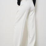 Pantalone donna bianco gamba dritta PA081 360 ELISABETTA FRANCHI 