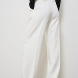 Pantalone donna bianco gamba dritta PA081 360 ELISABETTA FRANCHI 