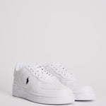 Sneakers uomo Masters Court bianche 809891791 009 RALPH LAUREN 