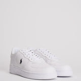 Sneakers uomo Masters Court bianche 809891791 009 RALPH LAUREN 