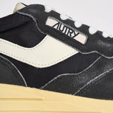 Sneakers uomo Reelwind bianca e grigia WWLM GQ07 AUTRY 
