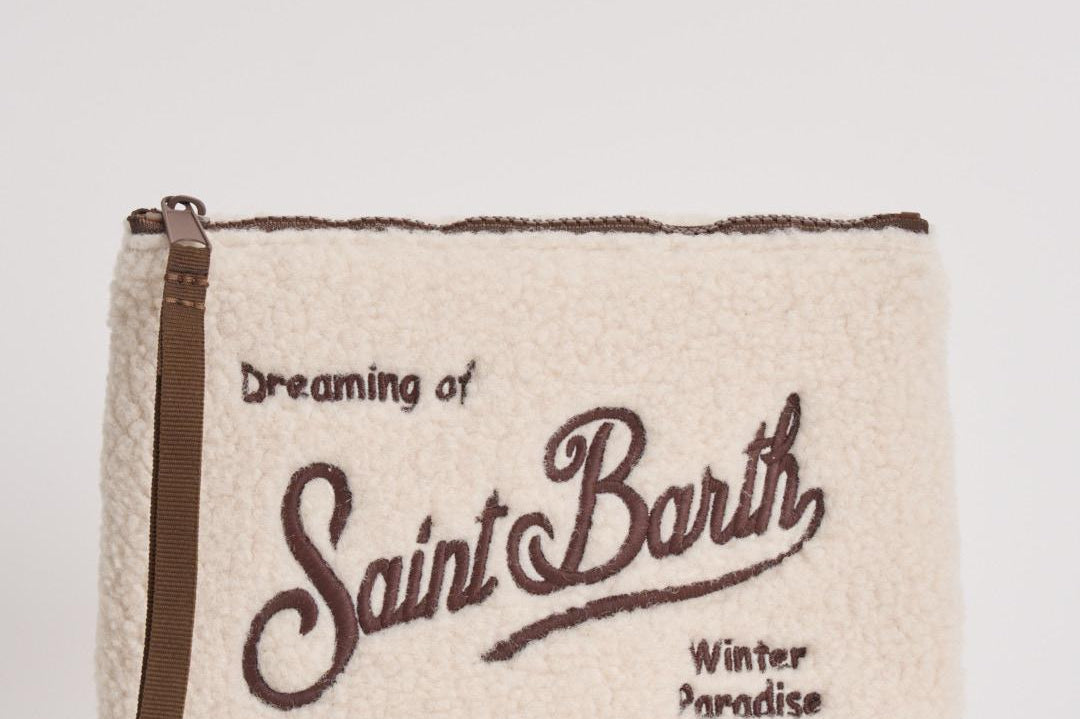 Pochette donna Aline teddy beige ALINE TEDDY1118 MC2 SAINT BARTH 