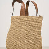 Borsa donna Mirozy in rafia beige MIROZY TEA IBELIV 