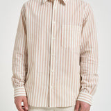 Camicia uomo Saryan j crema M25100052 AURORARED SAMSØE SAMSØE 