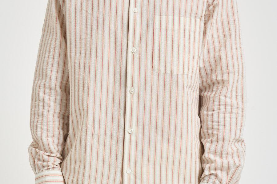 Camicia uomo Saryan j crema M25100052 AURORARED SAMSØE SAMSØE 