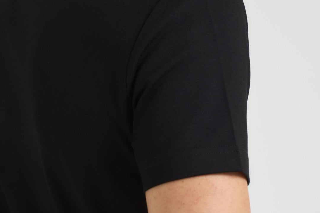 T-shirt uomo nera 8N1TF0 1JCDZ0999 EMPORIO ARMANI 