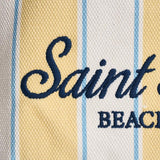 Borsa donna colette a righe gialla e bianca COLETTE 02600L MC2 SAINT BARTH 