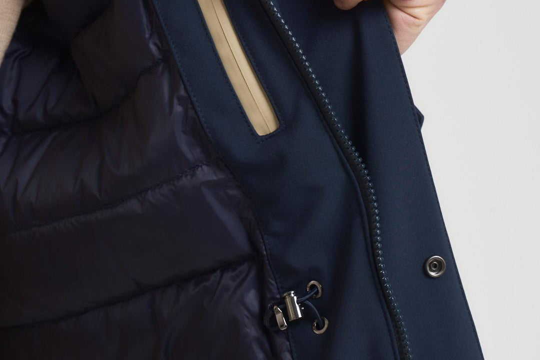 Giubbotto uomo Barrow Coat blu notte OU2017 3989 WOOLRICH 