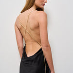 Abito donna Brigitte nero 625SS6602S BLACK DANAME 