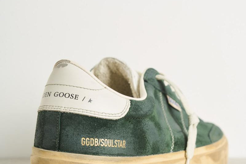 Sneakers uomo Soulstar verde GMF00464 F00504735895 GOLDEN GOOSE 