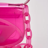 Borsa a spalla donna fuxia X08396 P8763T4222 DIESEL 