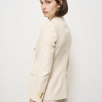 Giacca donna panna doppiopetto J Parigi JPARIGI10B 970155A1124 TAGLIATORE 