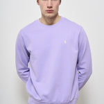 Felpa uomo girocollo lilla 710916689 028 RALPH LAUREN 