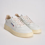 Sneakers uomo Medalist Low bianca e rossa AULM TB03 AUTRY 