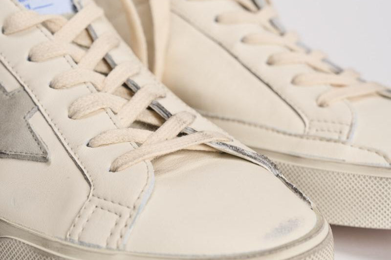 Sneakers uomo Super-Star grigie GMF00102 F00535911166 GOLDEN GOOSE 