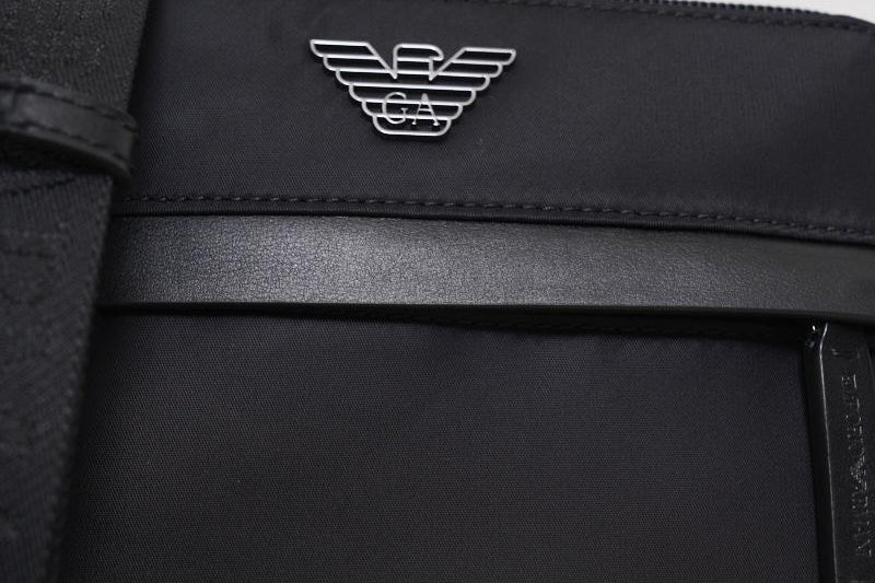 Borsa uomo a tracolla nera EM001807 AF13454UC001 EMPORIO ARMANI 