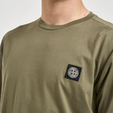 T-shirt uomo in cotone verde 2100027 S0013V005G STONE ISLAND 
