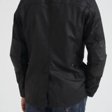 Gicca uomo in cotone cerato Ogston nero MWX0700 BK11 BARBOUR 
