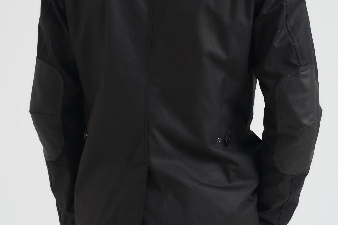 Gicca uomo in cotone cerato Ogston nero MWX0700 BK11 BARBOUR 