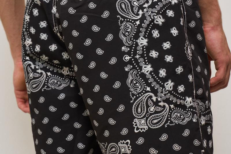 Costume uomo bandana nero JUMBOFOULARD 00 MC2 SAINT BARTH 
