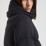 Piumino donna midi trapuntato nero PI001959D 9300 HERNO 