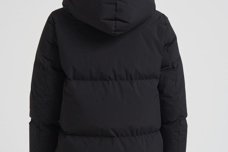 Piumino donna Laminar corto nero PI002045D 9300 HERNO 