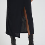 Abito donna Jelina lungo nero RO0349FB C3K01E01BK MARANT ETOILE 