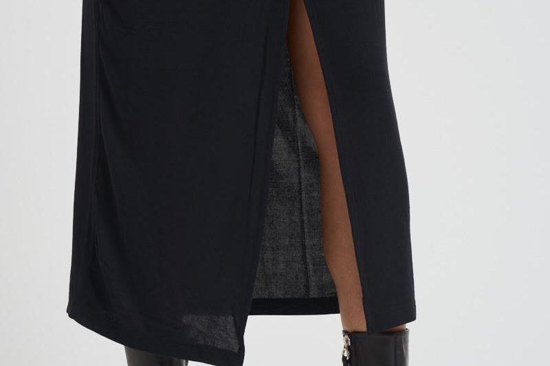 Abito donna Jelina lungo nero RO0349FB C3K01E01BK MARANT ETOILE 
