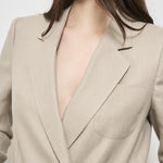 Giacca donna beige JNAYADE10L 340021ET811 TAGLIATORE 