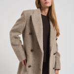 Cappotto doppiopetto con cintura donna GWP02319 P00209160407 GOLDEN GOOSE 