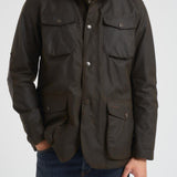 Giacca uomo in cotone cerato Ogston oliva MWX0700 OL51 BARBOUR 