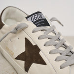 Sneakers uomo Super-Star talloncino marrone GMF00101 F00686710607 GOLDEN GOOSE 