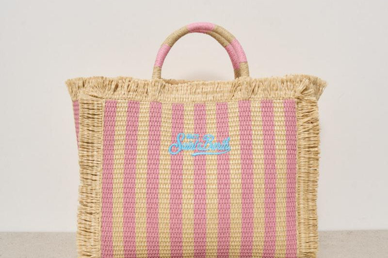 Borsa donna Colette in rafia a righe COLETTESTR 00188H MC2 SAINT BARTH 