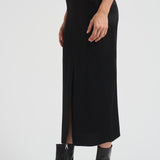 Gonna donna lunga nera 14066 8007NERO FORTE FORTE 
