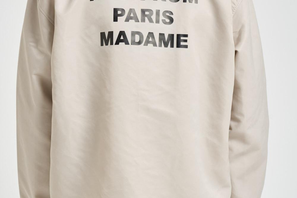 Giacca uomo in nylon beige JT183 PA014MT DROLE DE MONSIEUR 